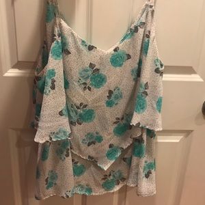 Torrid Floral Tank Top Camisole